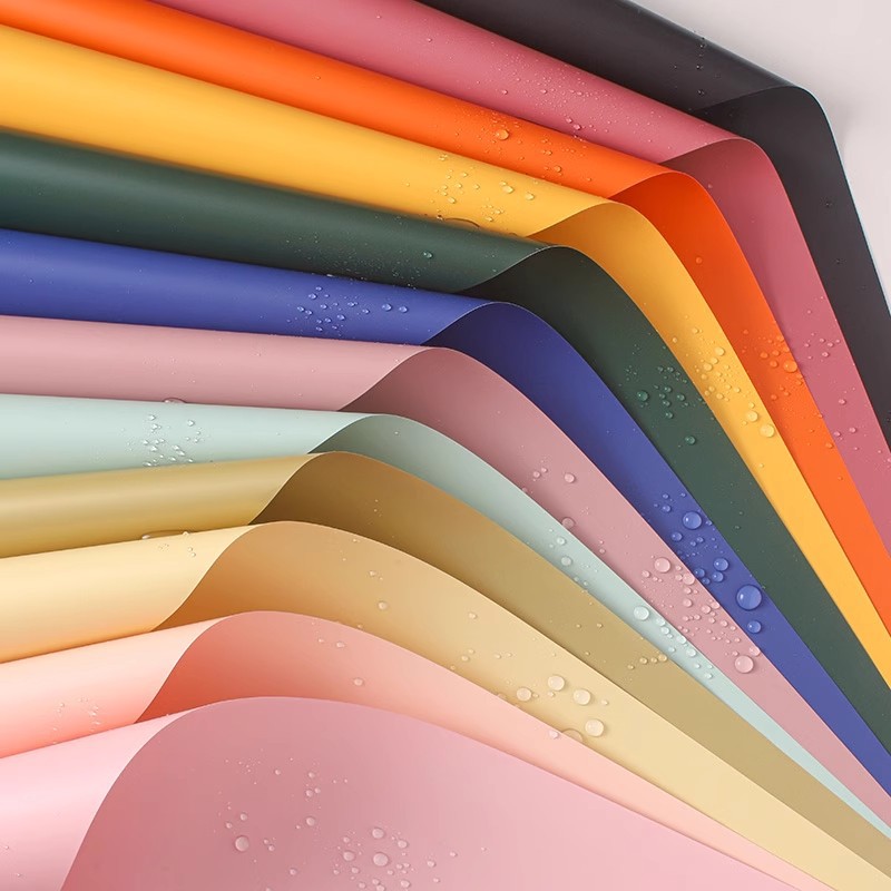 Korean Style Solid Color Paper - Florist Supply Paper 评论和价格