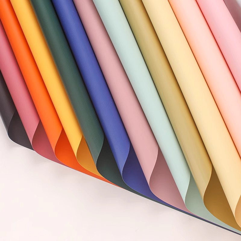 Korean Style Solid Color Paper - Florist Supply Paper 评论和价格