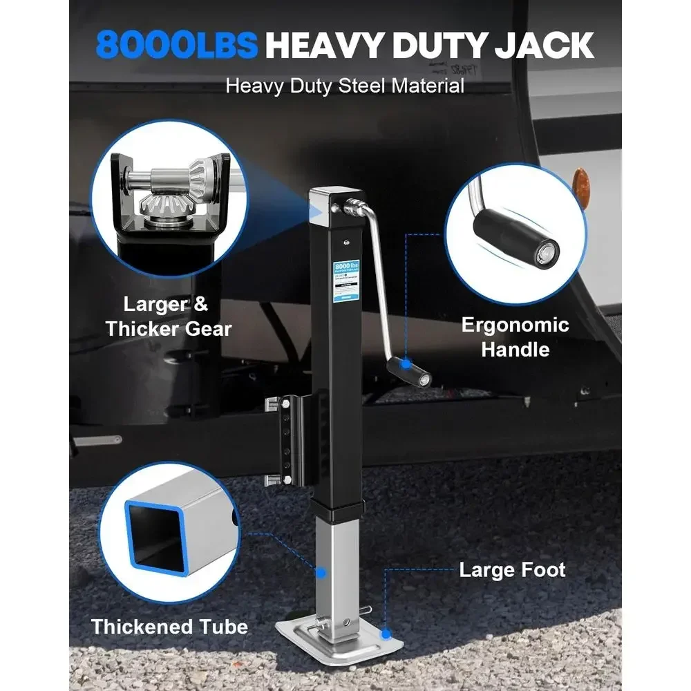 8000 lbs Trailer Jack Heavy Du - B & J Florist Supply Linwood 评论和价格