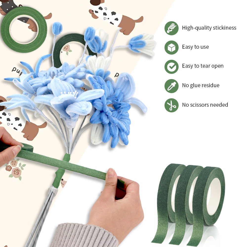 Floriculture Tape Self-adhesiv - Florist Supply Paper 评论和价格