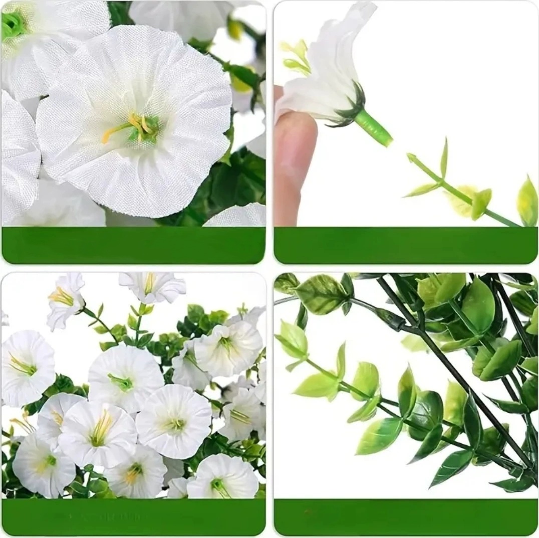 3 Bunches of Artificial Eucaly - Dried Flower Bunch 评论和价格