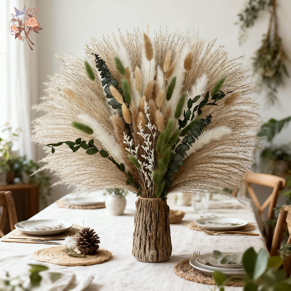 85PCS Natural Dried Flowers Pa - Dried Flower Bunch 评论和价格