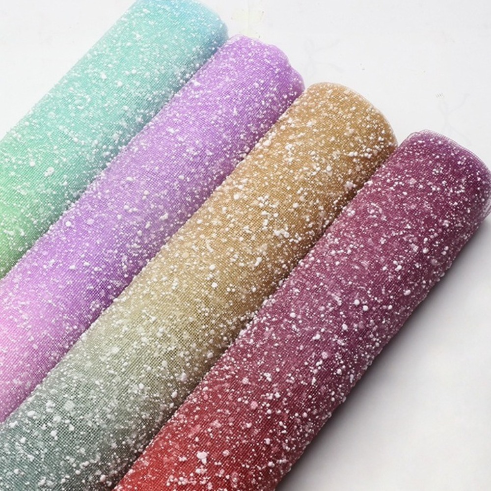 Gradient Snow Dot Yarn Mesh Pa - Florist Supply Paper 评论和价格